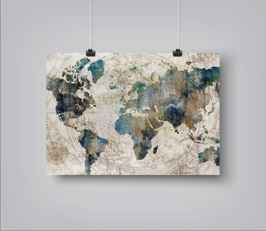 Celestial Map by PI Creative Art - Art Print - Americanflat