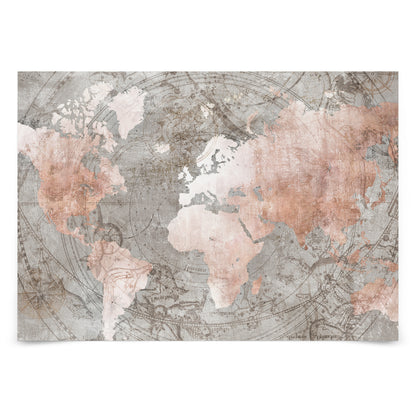 Peel & Stick Wall Mural - Celestial World Map By PI Creative Art