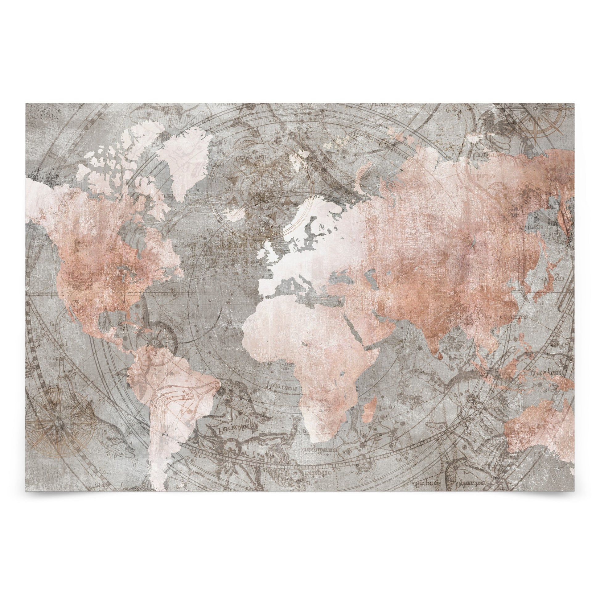 Celestial World Map by PI Creative Art - Art Print - Americanflat