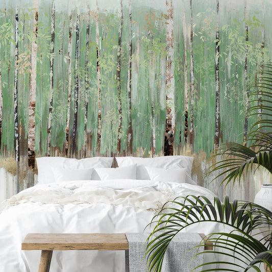 Peel & Stick Wall Mural - Tree Essence I By PI Creative Art