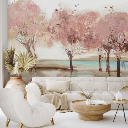 Peel & Stick Wall Mural - Spring Transition By PI Creative Art