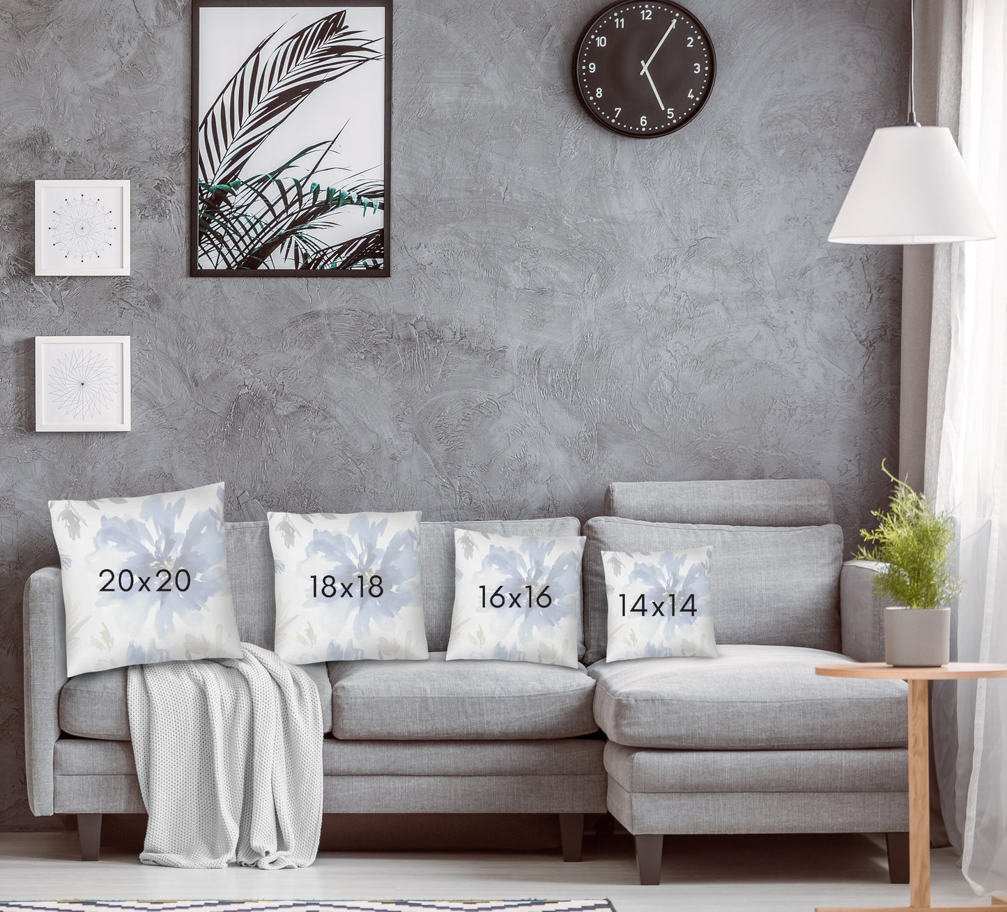 Indigo Version Finesse Ii Indigo Version by Pi Creative Art - Pillow