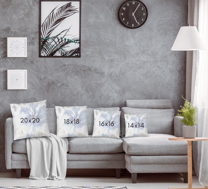 Indigo Version Finesse Ii Indigo Version by Pi Creative Art - Pillow