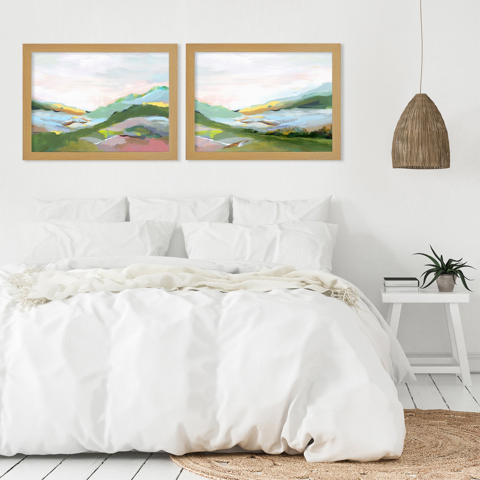 Highland by PI Creative Art - 2 Piece Framed Print Set - Americanflat