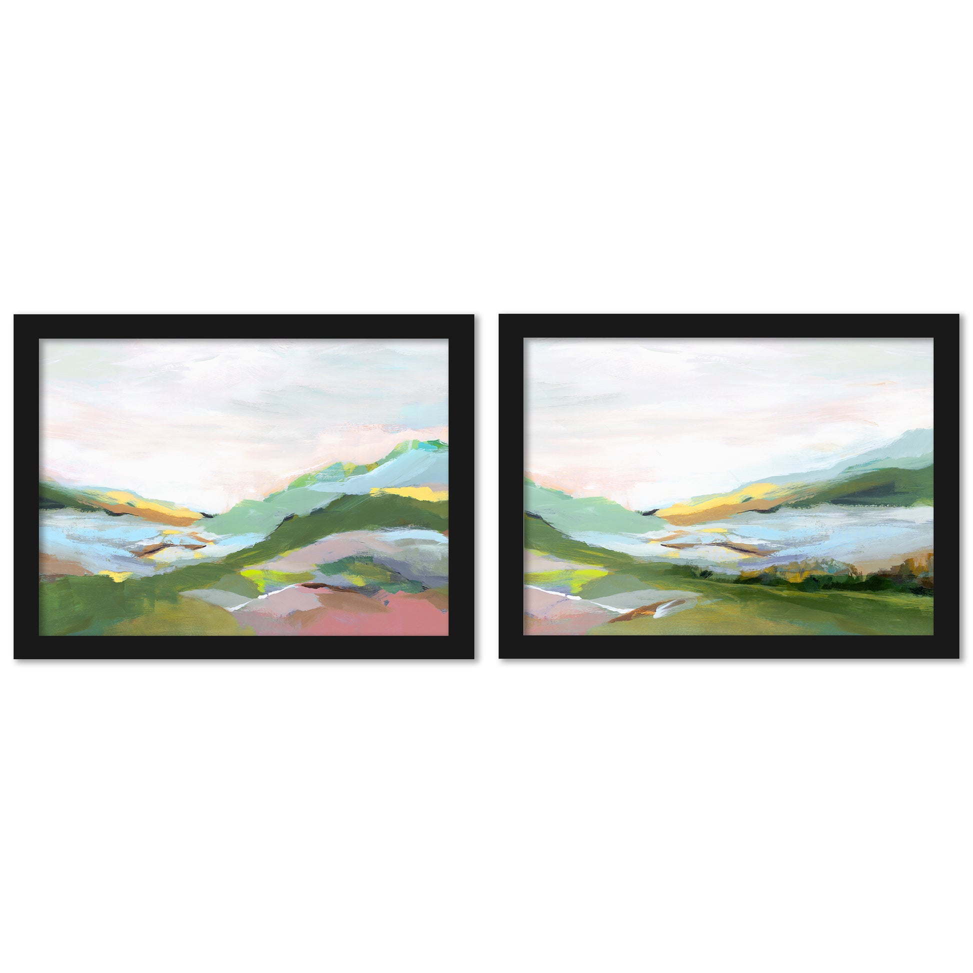 Highland by PI Creative Art - 2 Piece Framed Print Set - Americanflat