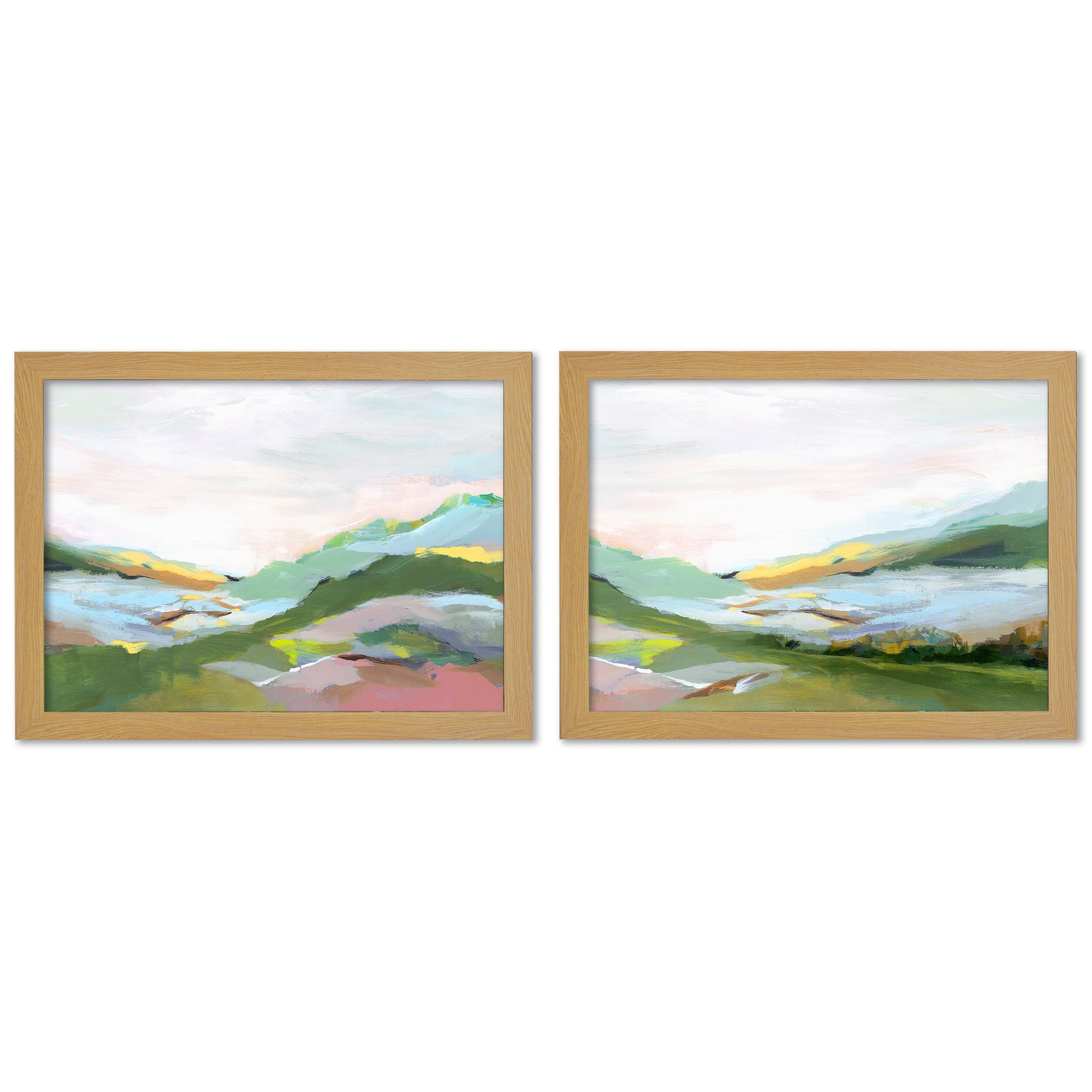 Highland by PI Creative Art - 2 Piece Framed Print Set - Americanflat