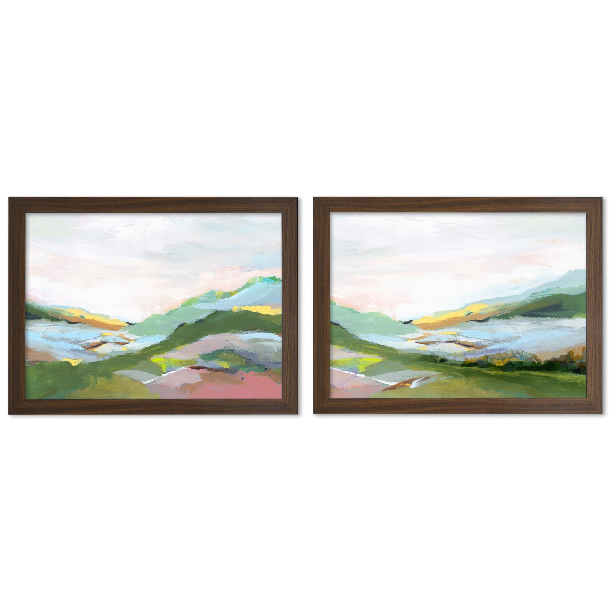 Highland by PI Creative Art - 2 Piece Framed Print Set - Americanflat