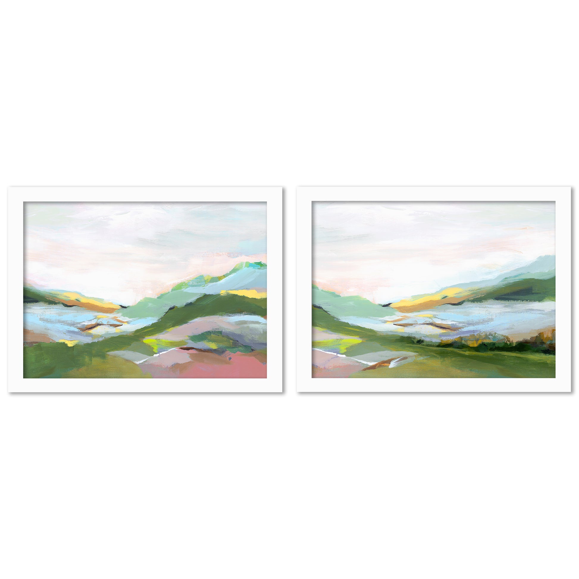 Highland by PI Creative Art - 2 Piece Framed Print Set - Americanflat