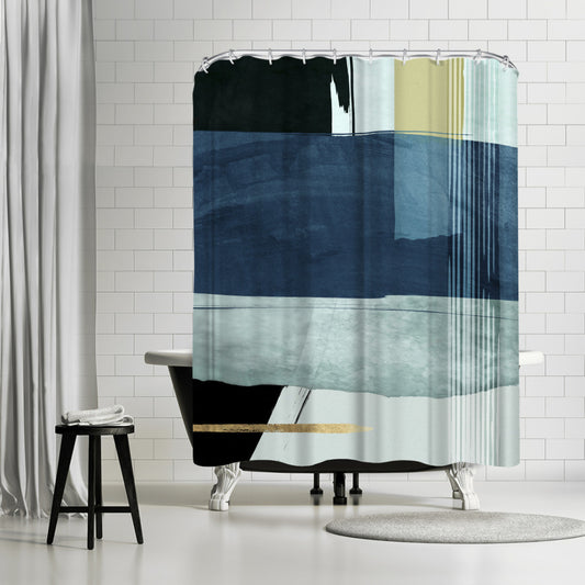 The Stars Edge I by Pi Creative Art - Shower Curtain, Shower Curtain, 74" X 71"
