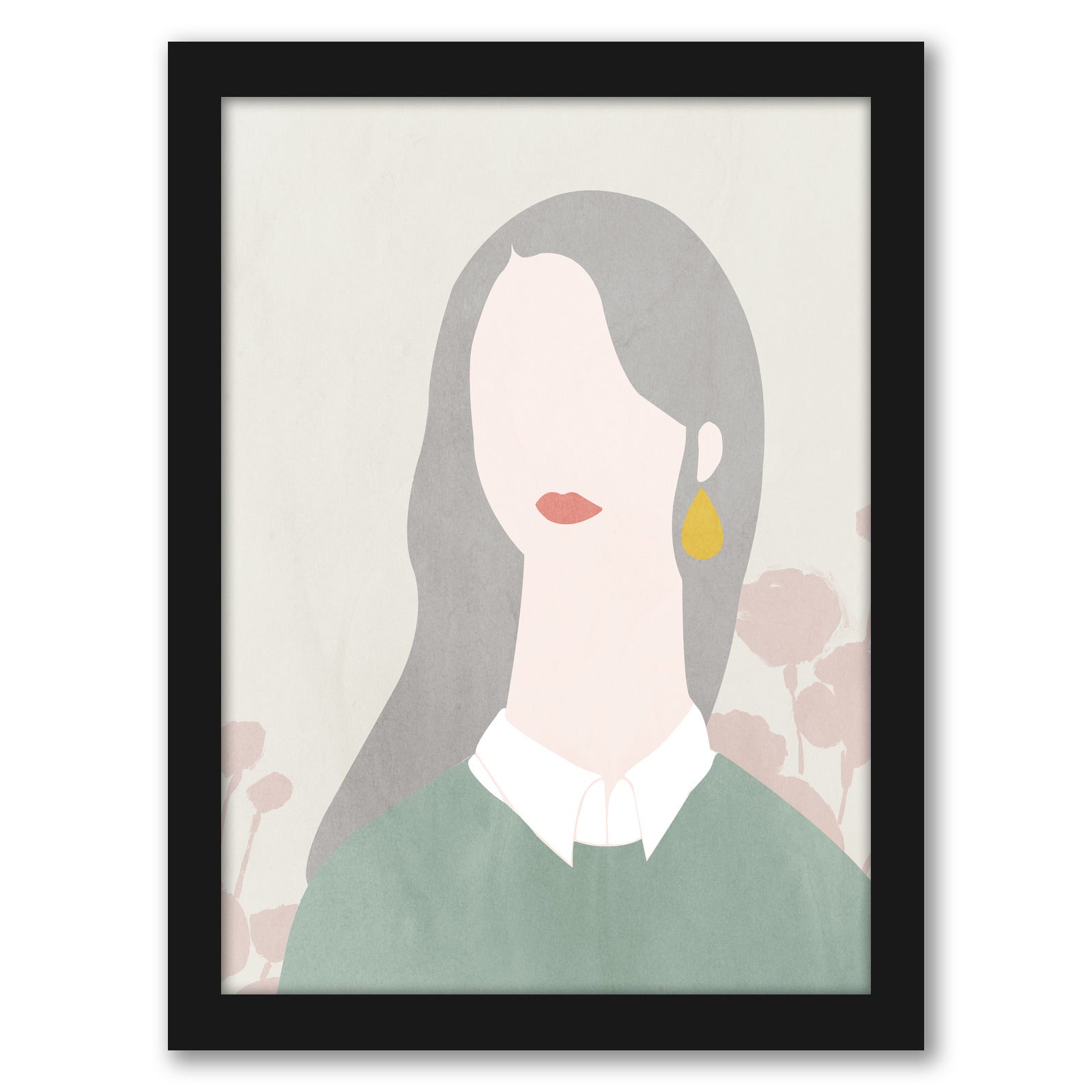 Lucienne by PI Creative Art - Black Framed Print - Wall Art - Americanflat