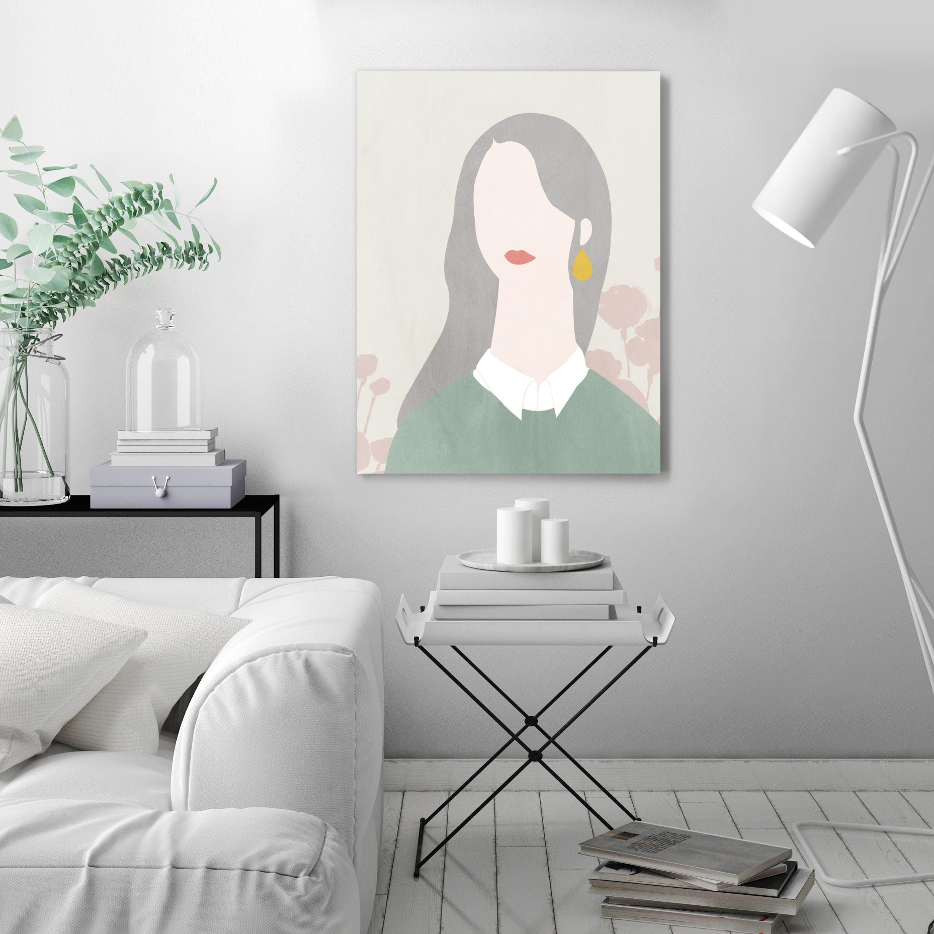 Lucienne by PI Creative Art - Wrapped Canvas - Americanflat