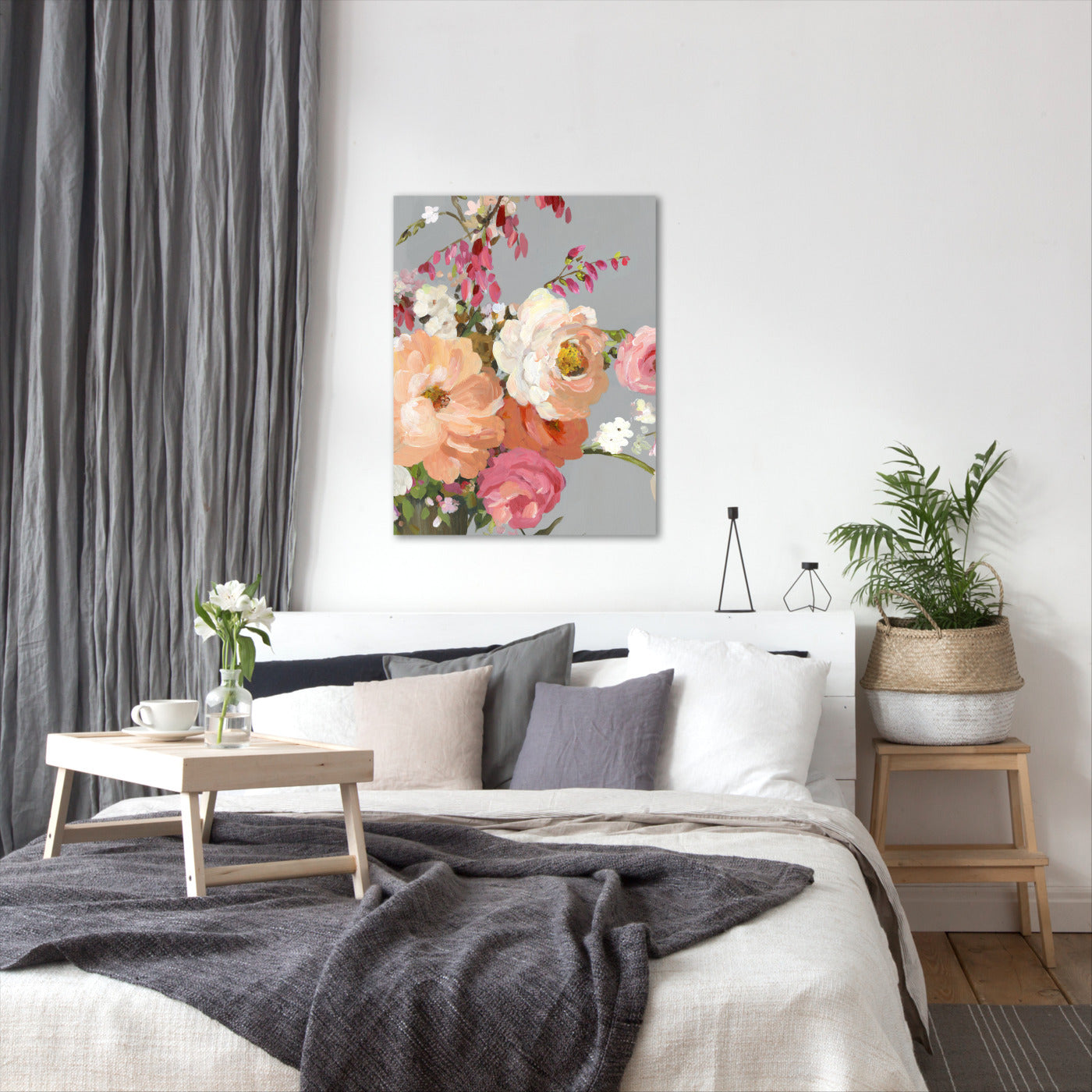 Flower Story I by PI Creative Art - Wrapped Canvas - Americanflat