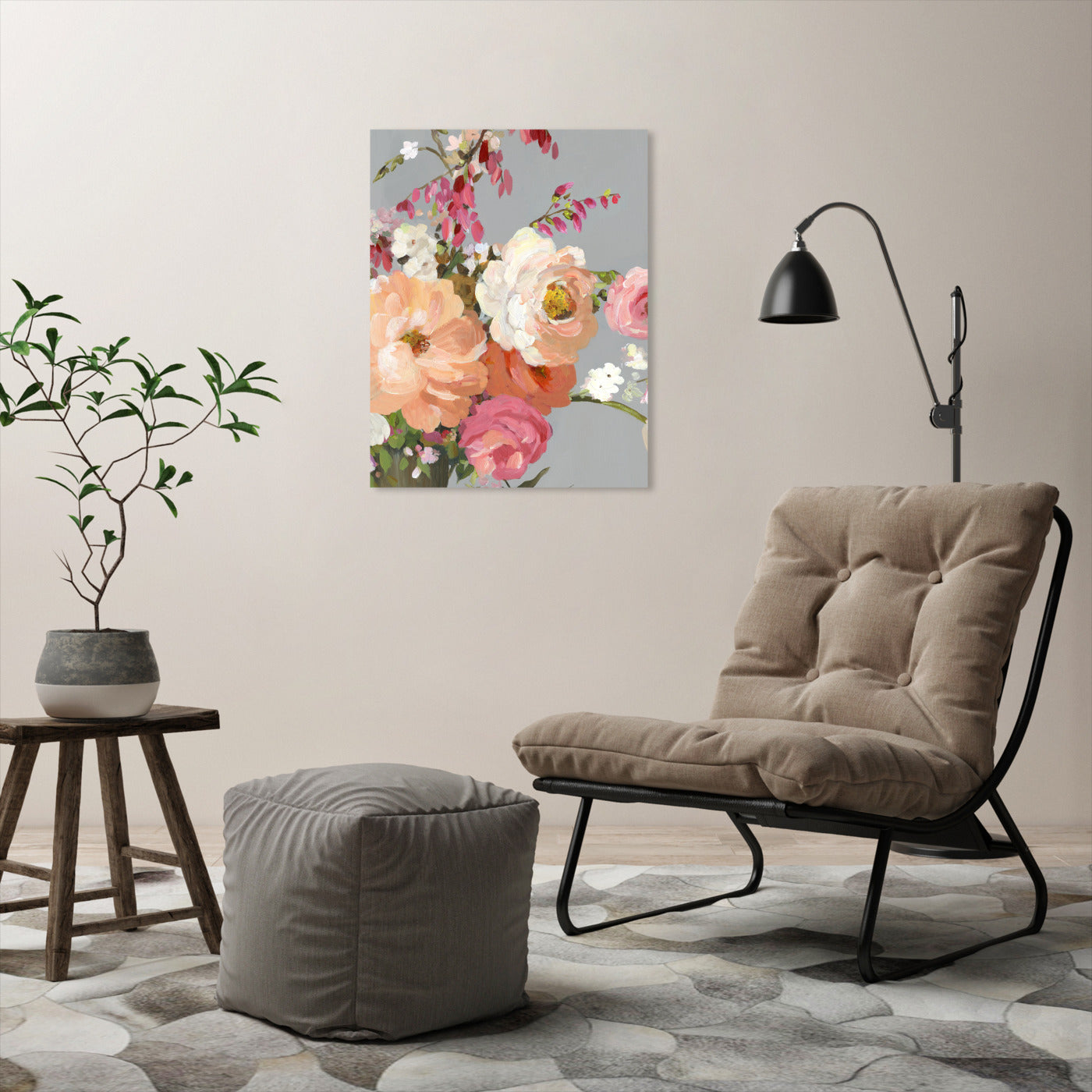 Flower Story I by PI Creative Art - Wrapped Canvas - Americanflat