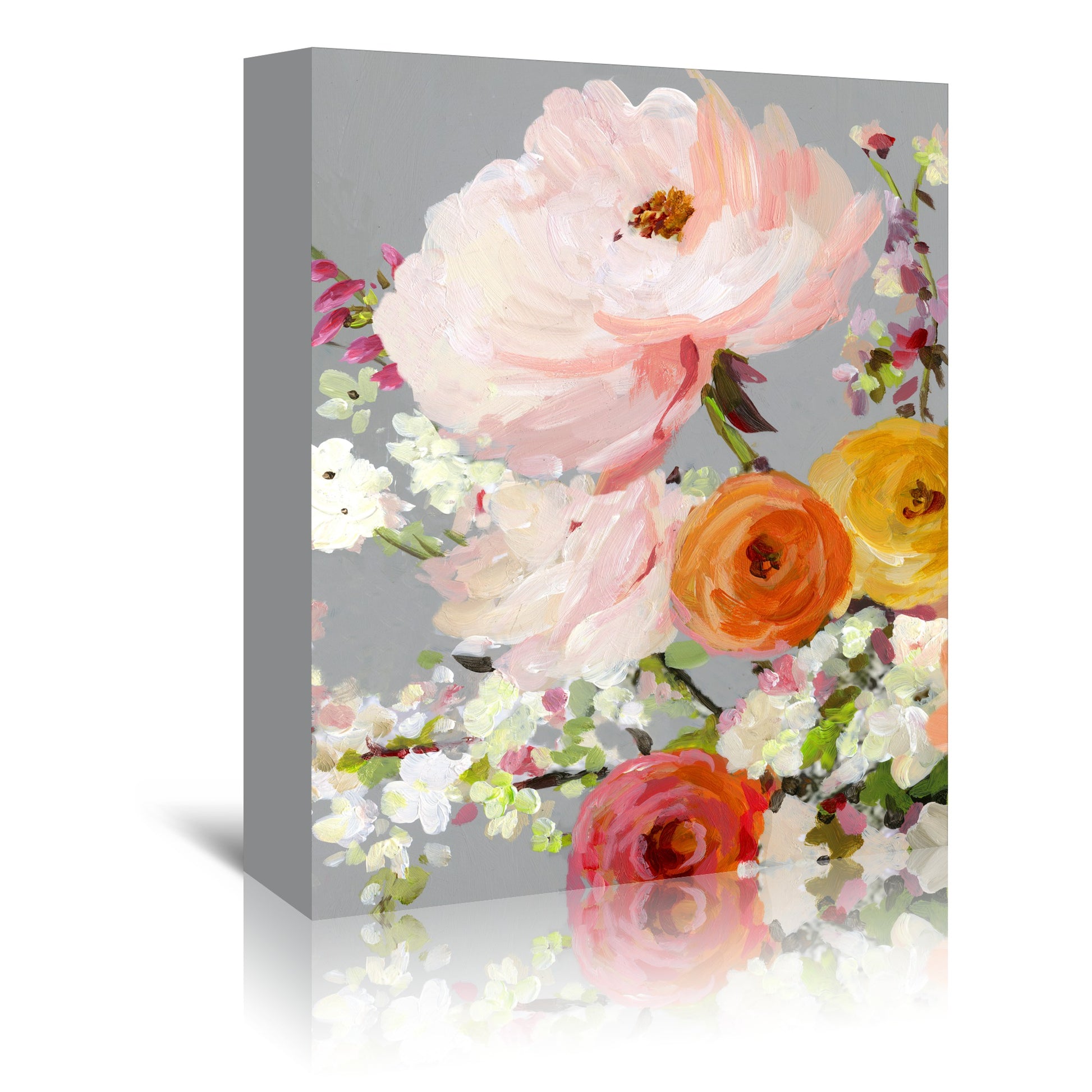 Flower Story Ii by PI Creative Art - Wrapped Canvas - Americanflat