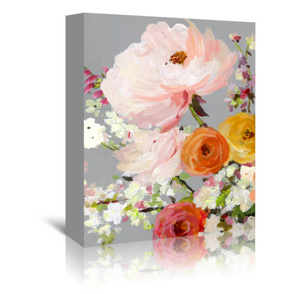 Flower Story Ii by PI Creative Art - Wrapped Canvas - Americanflat