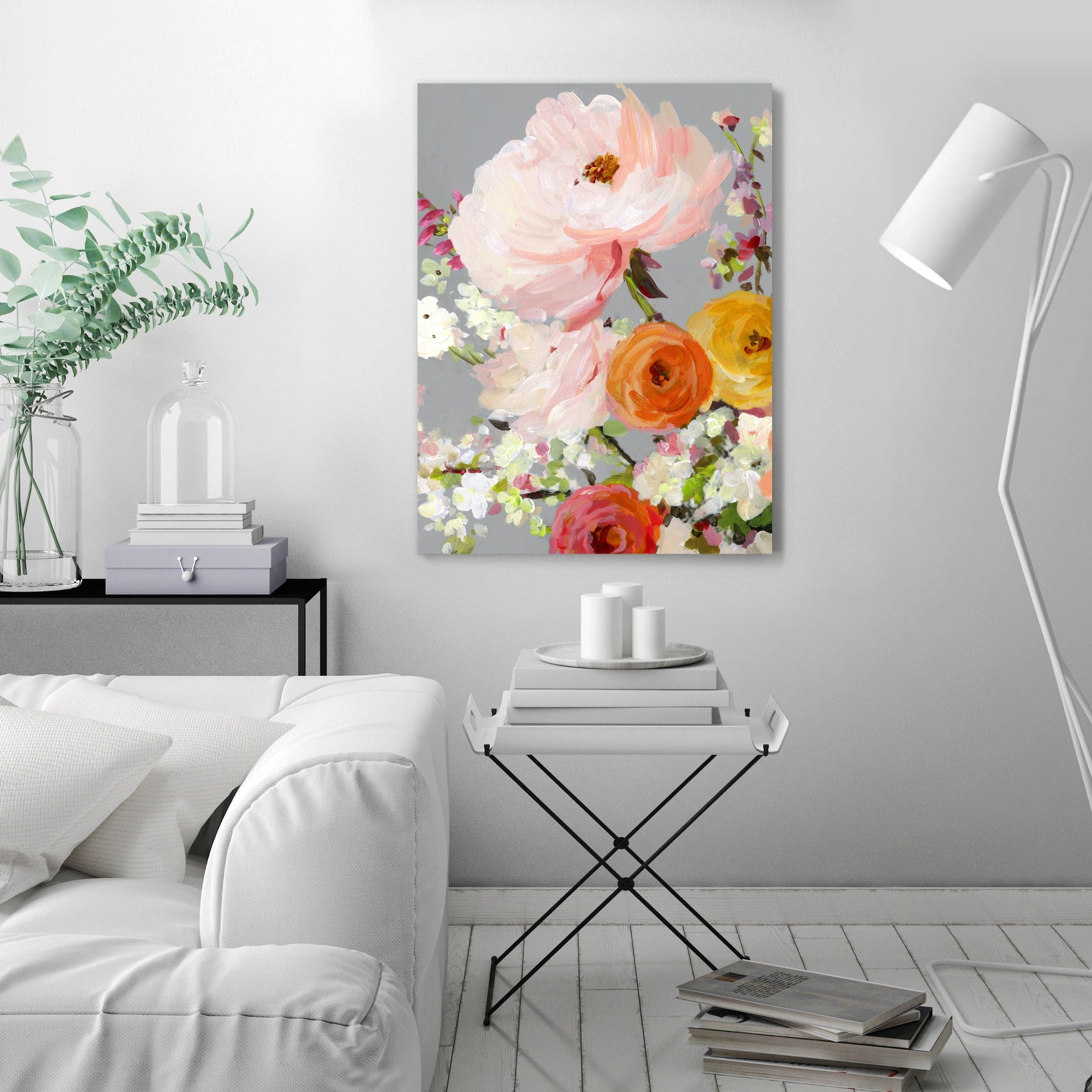 Flower Story Ii by PI Creative Art - Wrapped Canvas - Americanflat
