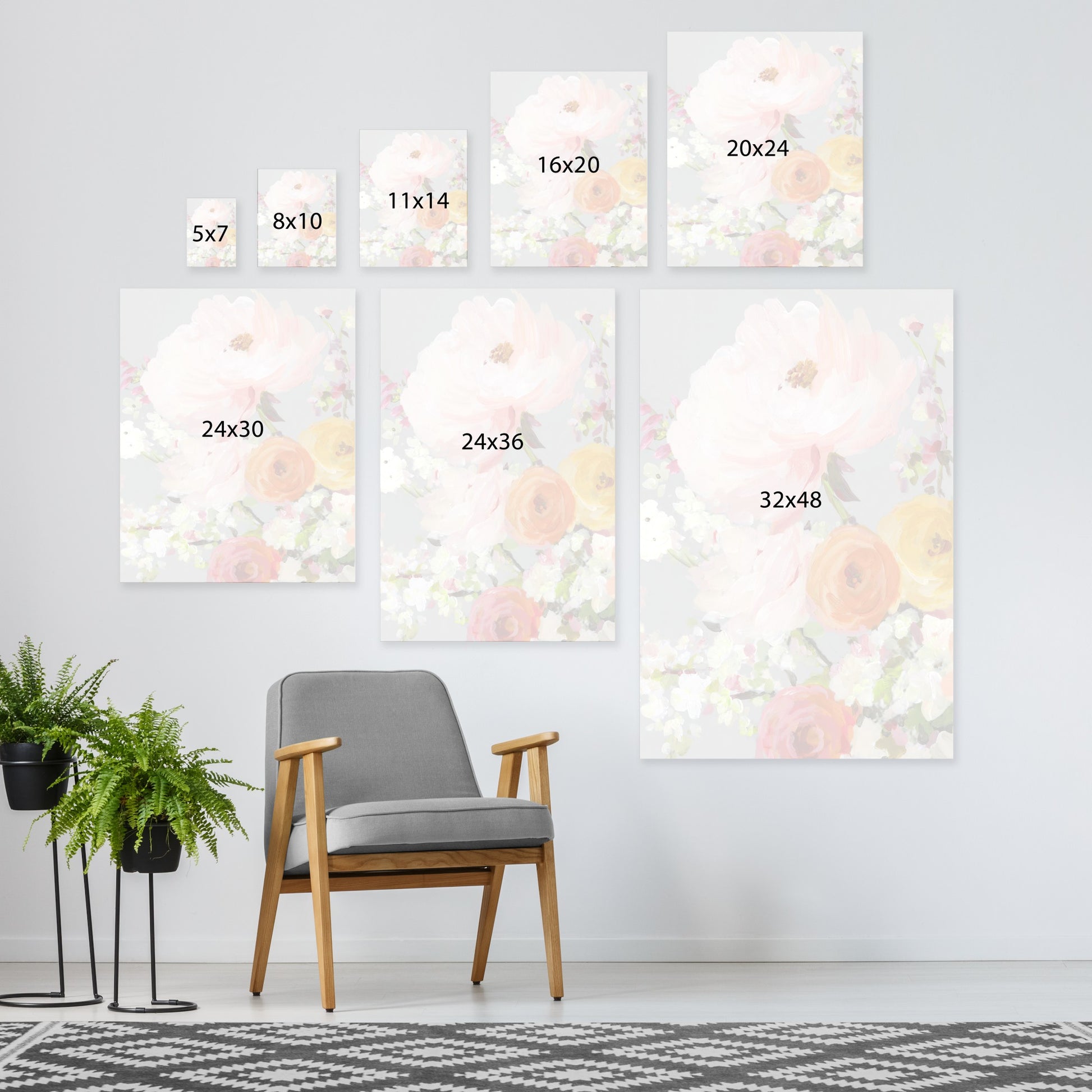 Flower Story Ii by PI Creative Art - Wrapped Canvas - Americanflat