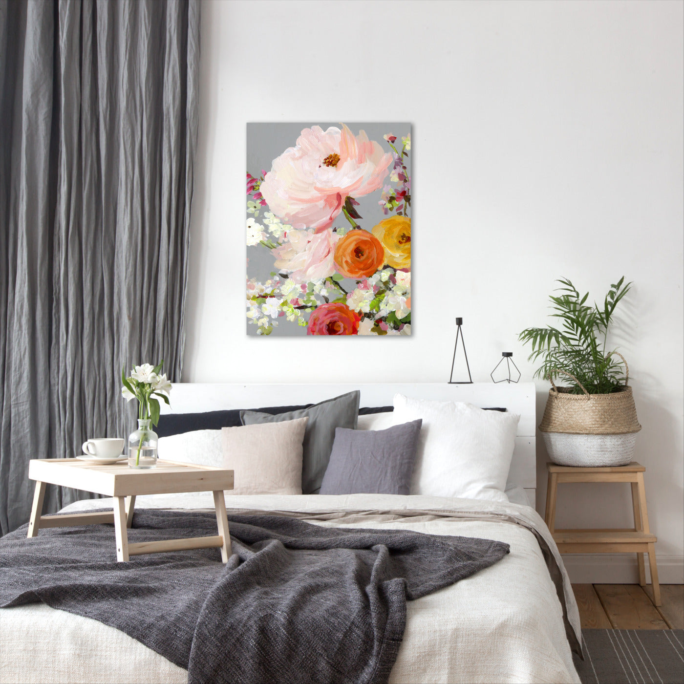 Flower Story Ii by PI Creative Art - Wrapped Canvas - Americanflat