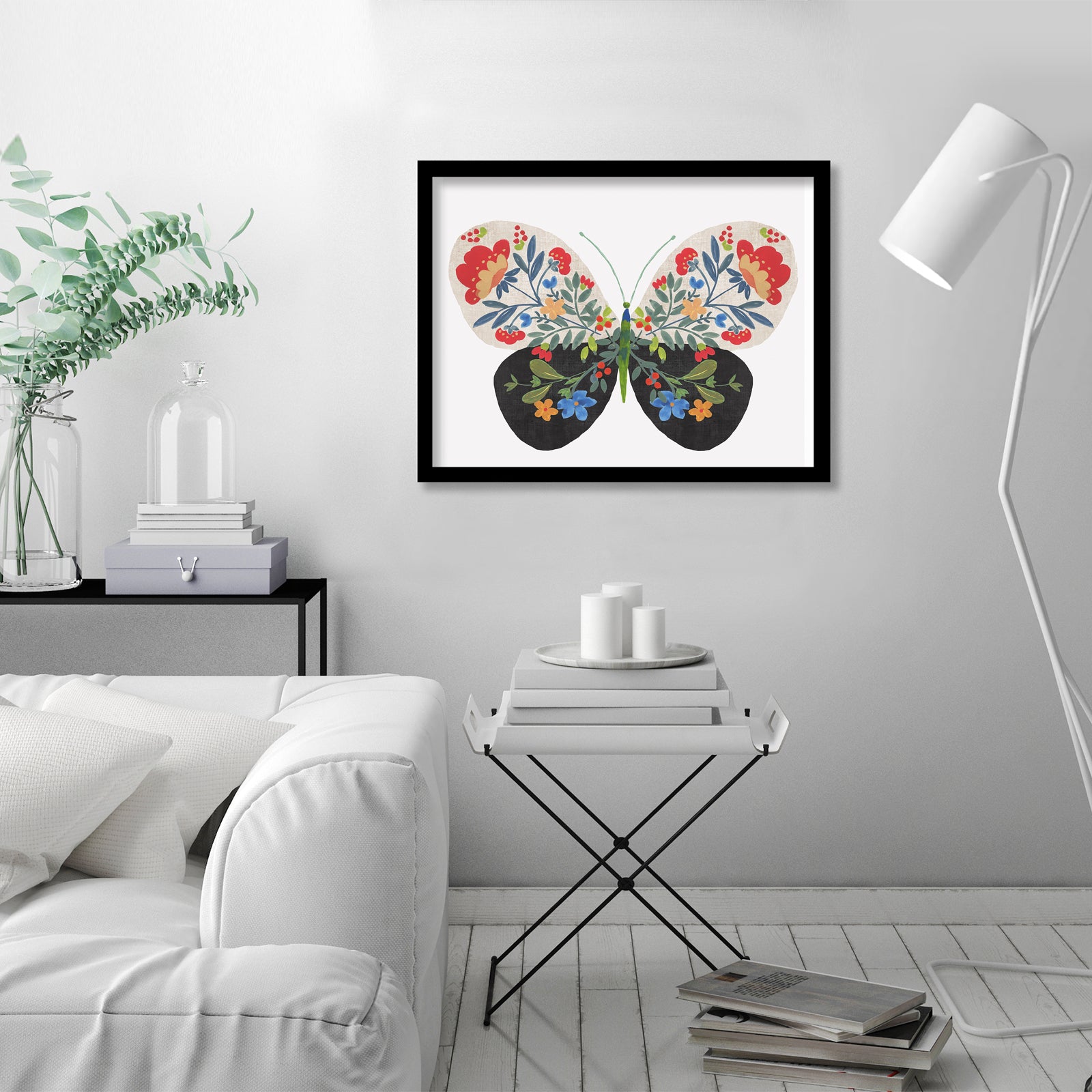 Flying Blossom I by PI Creative Art - Black Framed Print - Americanflat