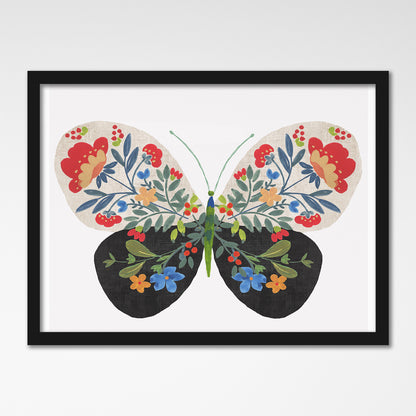 Flying Blossom I by PI Creative Art - Black Framed Print - Americanflat
