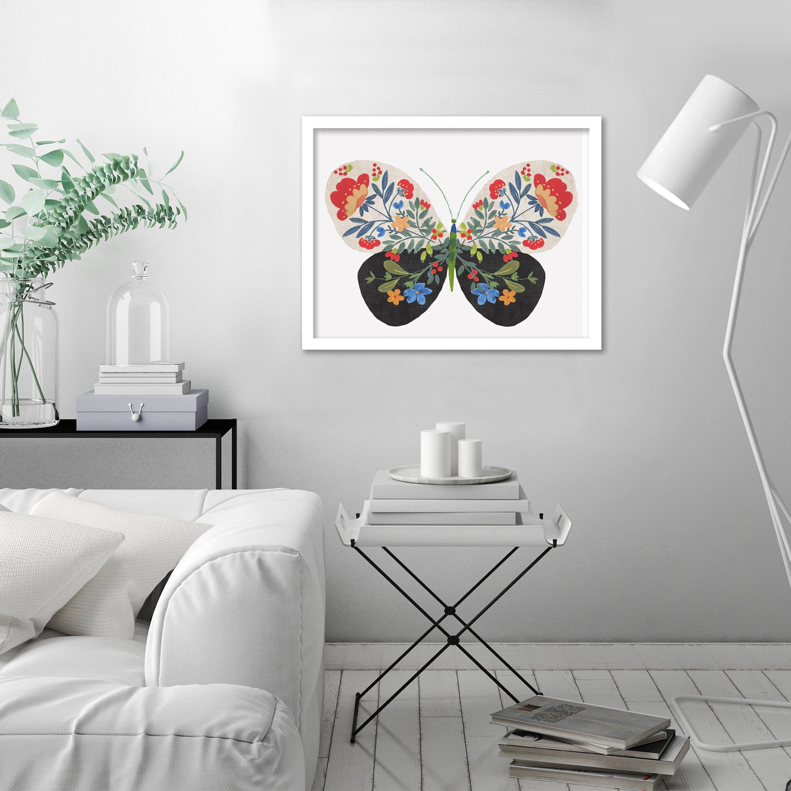 Flying Blossom I by PI Creative Art - Black Framed Print - Americanflat