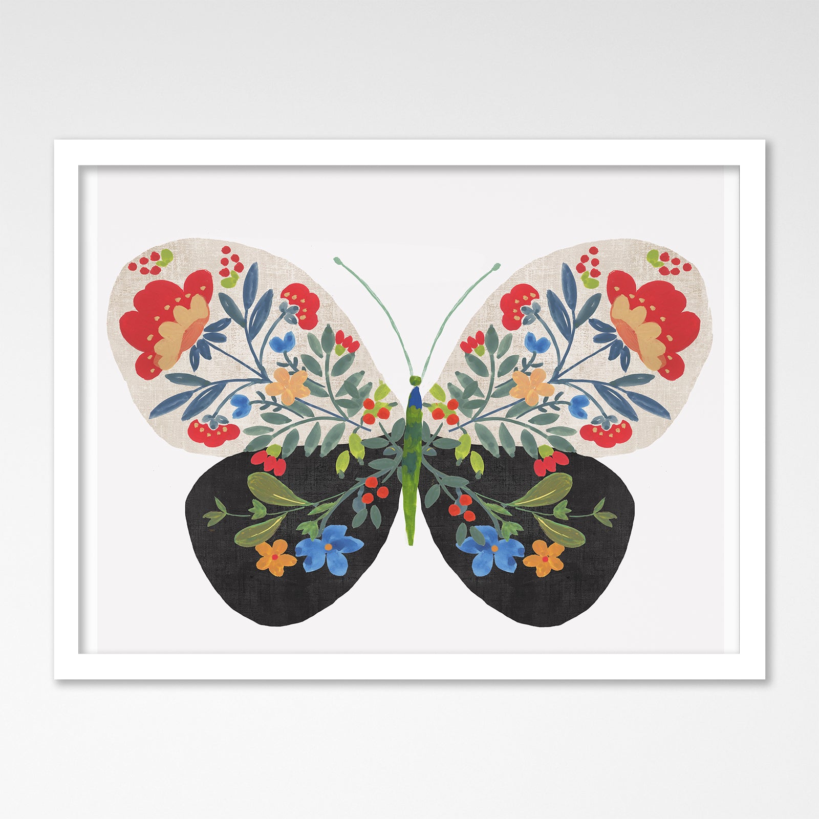 Flying Blossom I by PI Creative Art - Black Framed Print - Americanflat