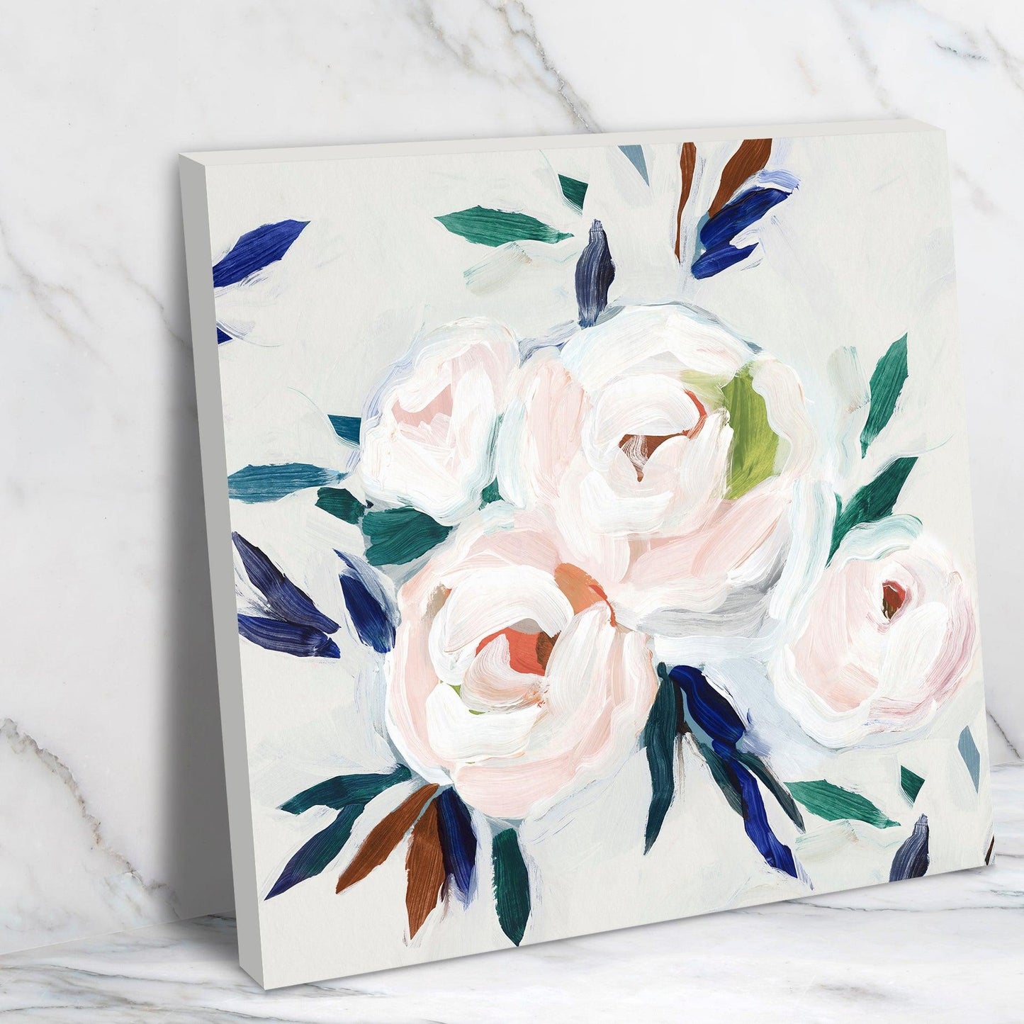 Roses Damaskd by PI Creative Art - Wrapped Canvas - Americanflat