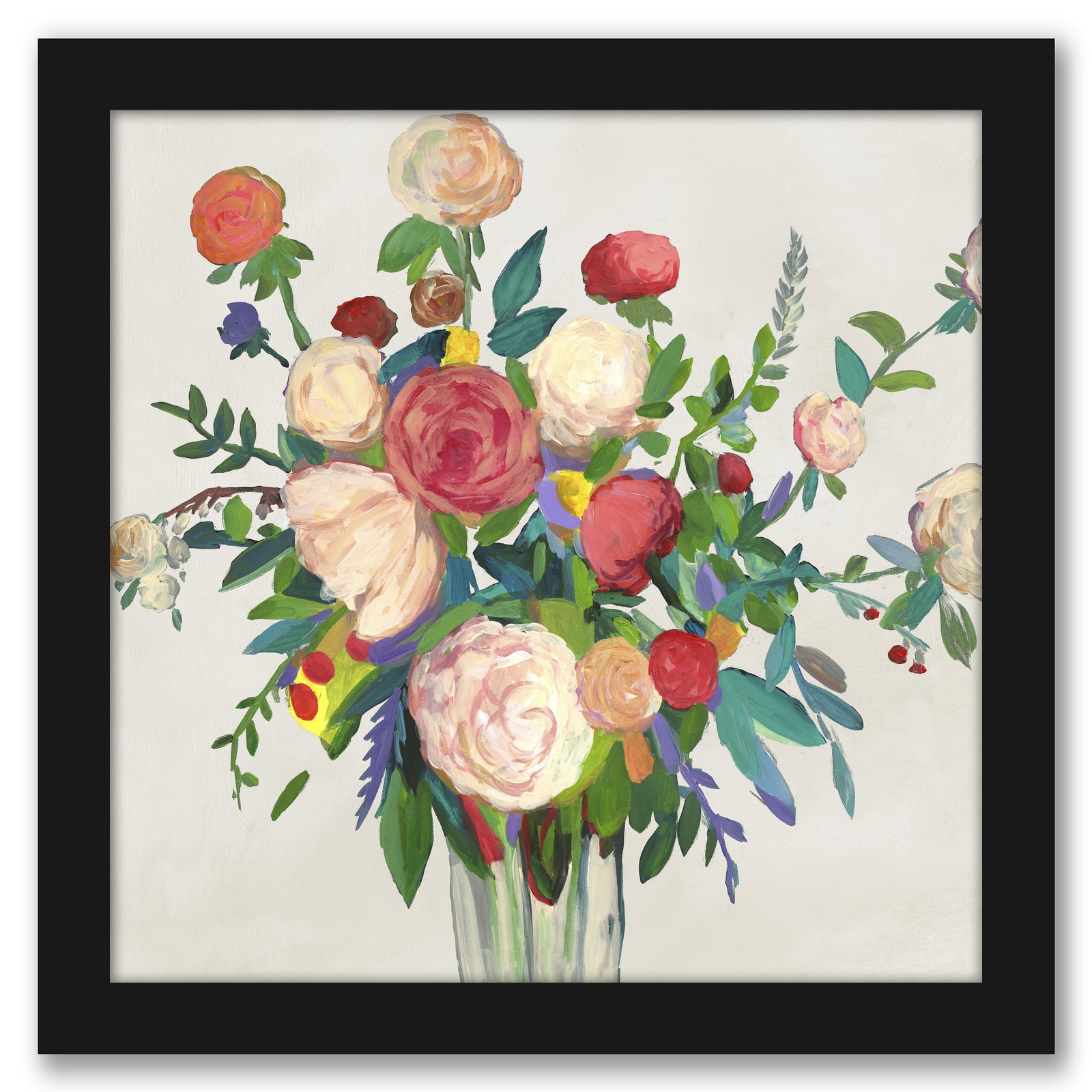 Sunshine in Petals by PI Creative Art - Black Framed Print - Wall Art - Americanflat