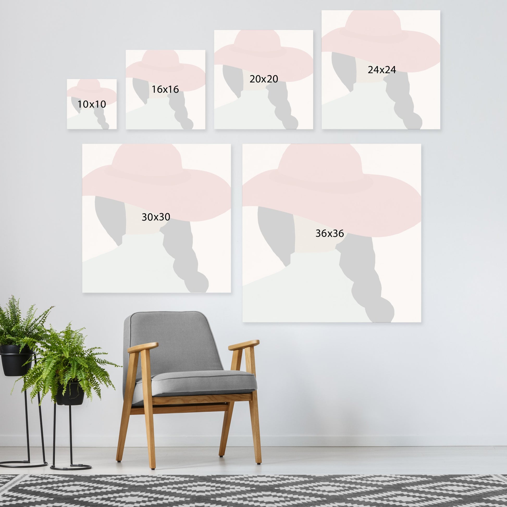 Guess my Thoughts by PI Creative Art - Wrapped Canvas - Americanflat
