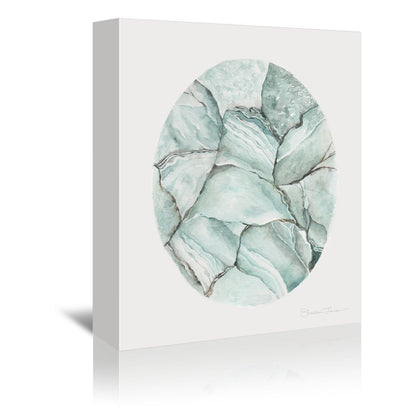 Aquamarine Stone by Shealeen Louise Wrapped Canvas - Wrapped Canvas - Americanflat