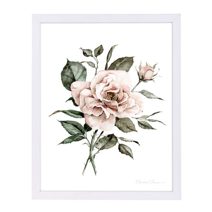 Faded Pink Rose by Shealeen Louise Framed Print - Americanflat