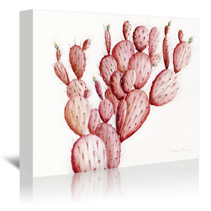 Pink Cacti by Shealeen Louise Wrapped Canvas - Wrapped Canvas - Americanflat