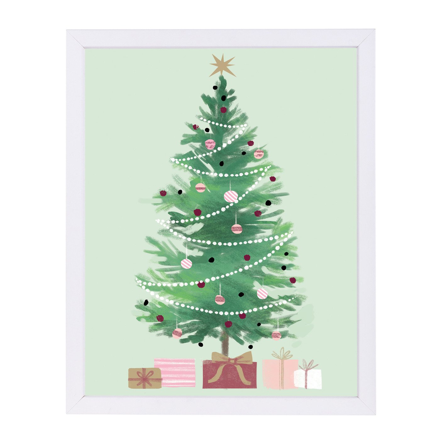 Christmas Tree By Kathryn Selbert - Framed Print - Americanflat