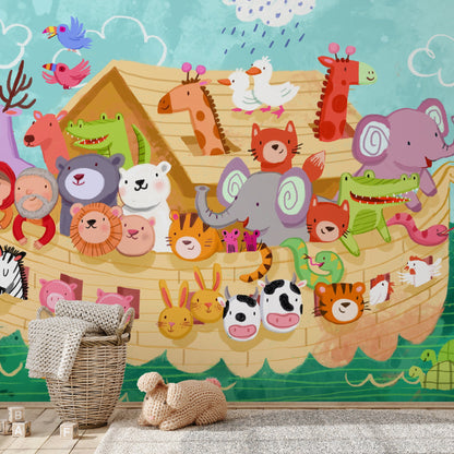 Peel & Stick Wall Mural - Noahs Ark By Kathryn Selbert
