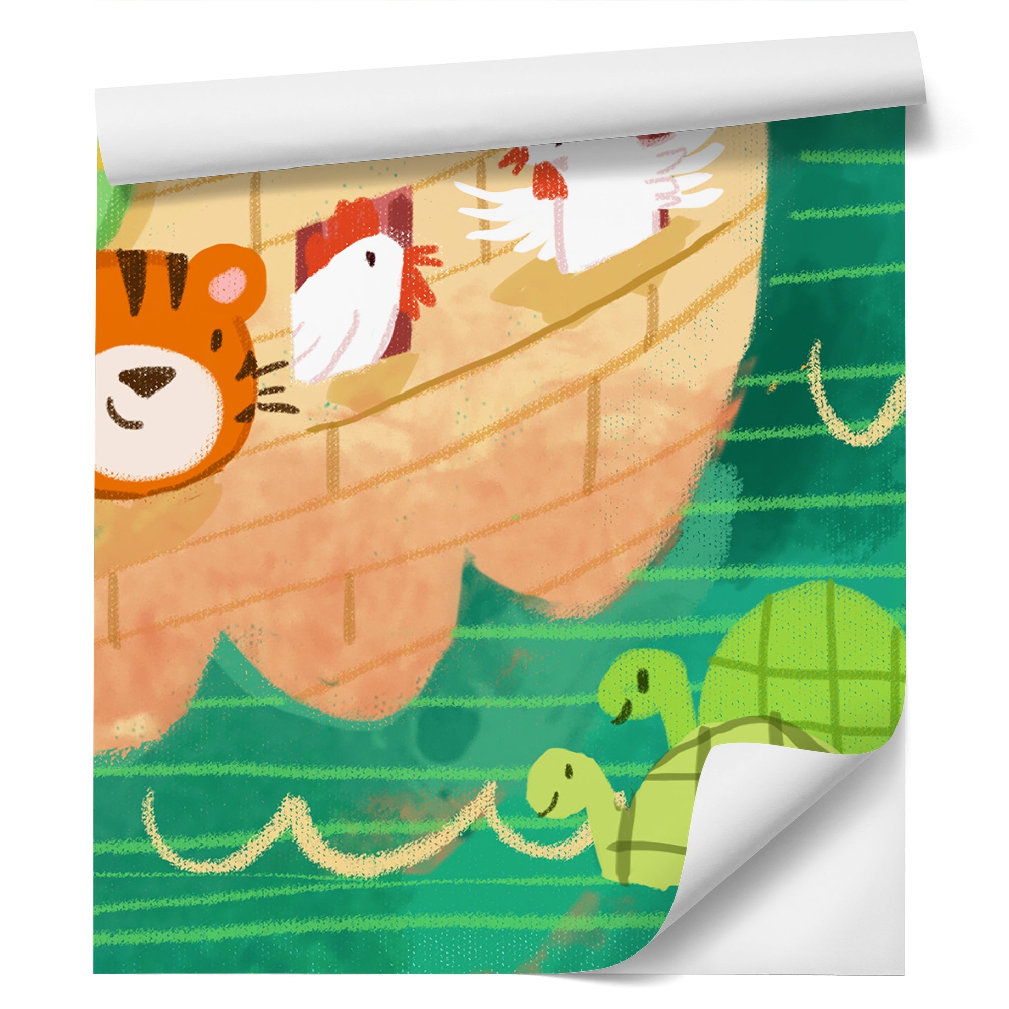 Peel & Stick Wall Mural - Noahs Ark By Kathryn Selbert