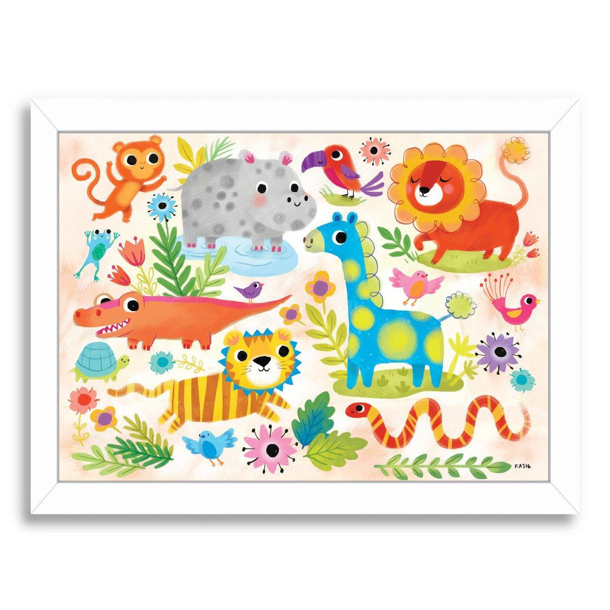 Safari By Kathryn Selbert - Framed Print - Americanflat