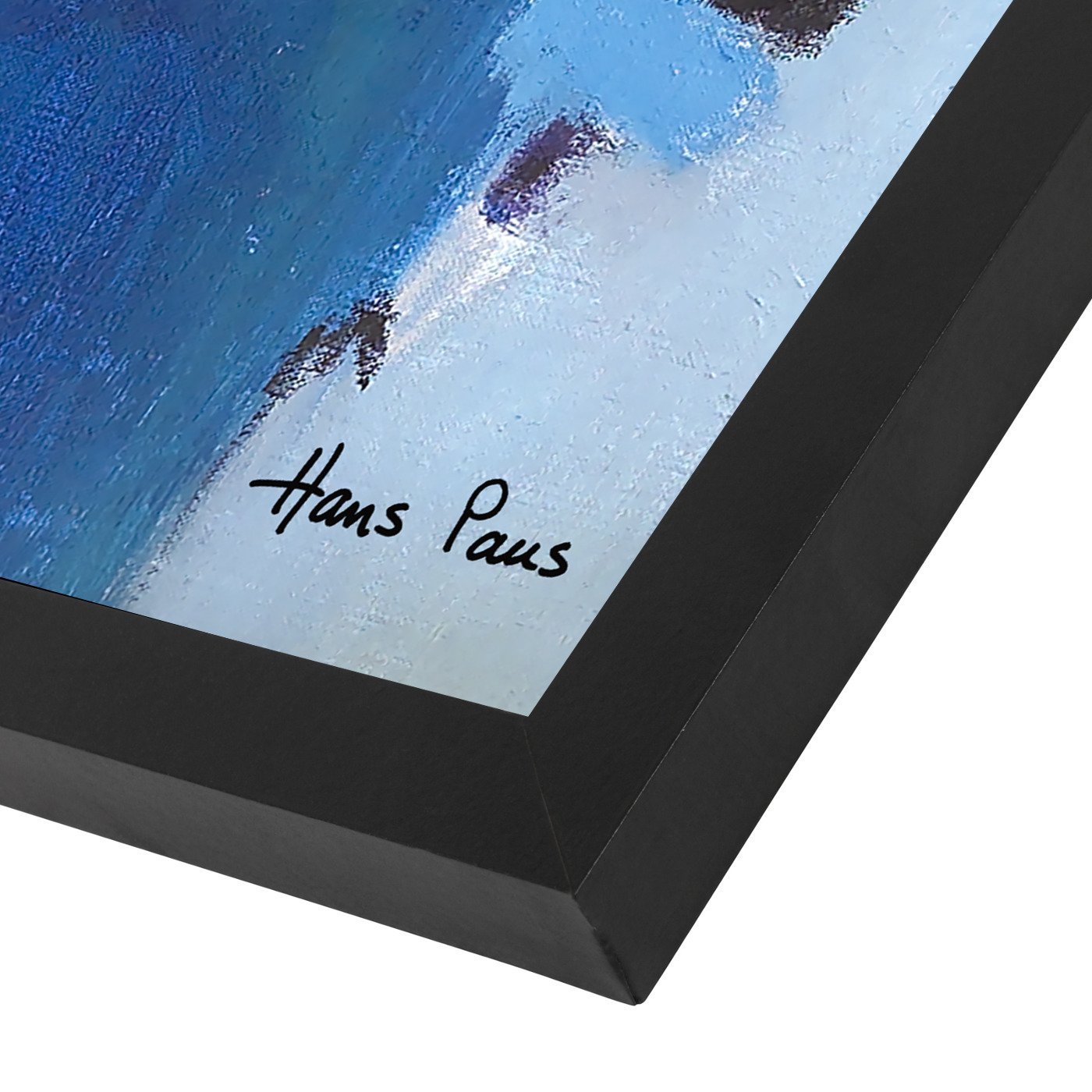 Abstract 1 By Hans Paus - Black Framed Print - Wall Art - Americanflat