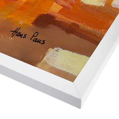 Abstract Landscape 5 By Hans Paus - Framed Print - Americanflat
