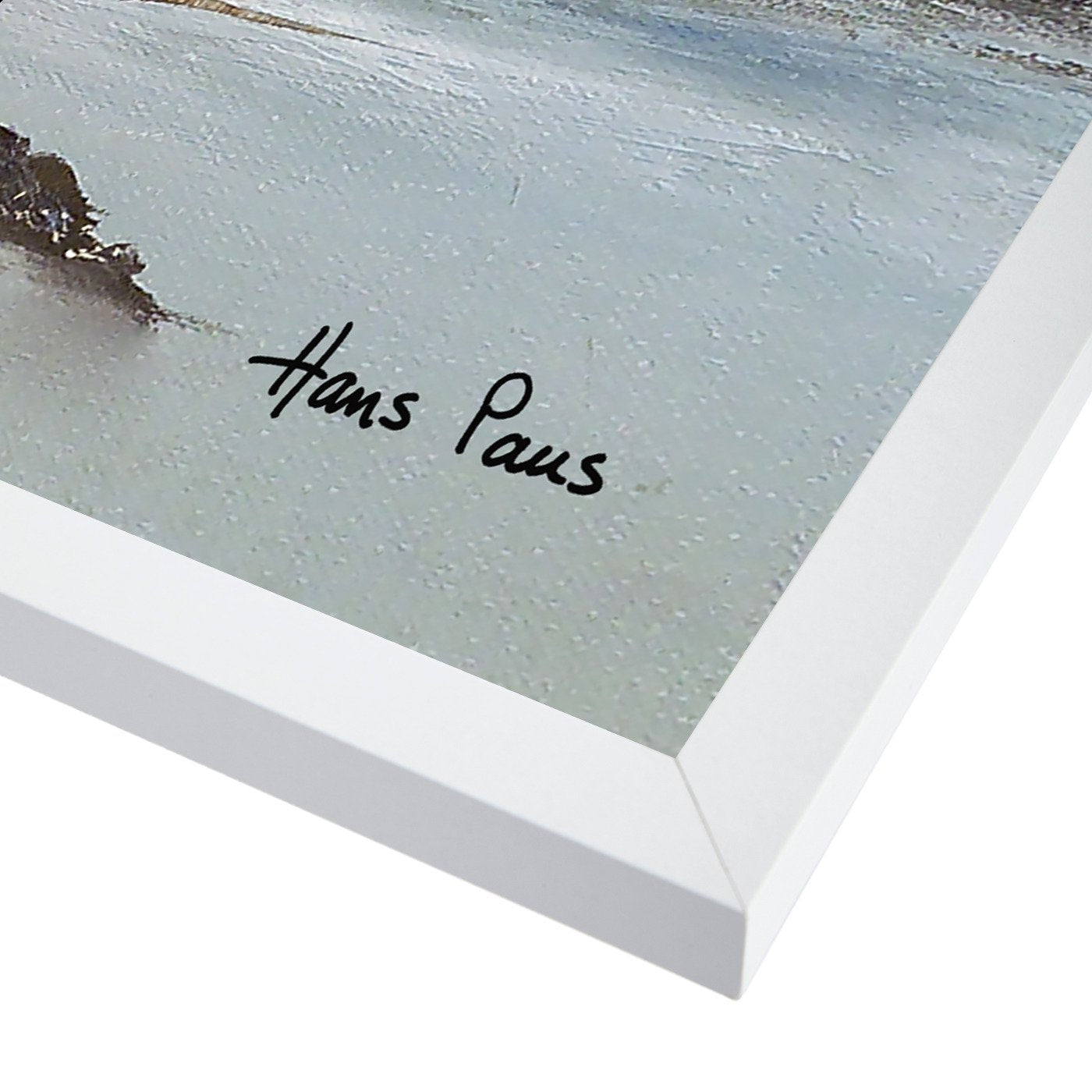 Houses With Boats By Hans Paus - Framed Print - Americanflat