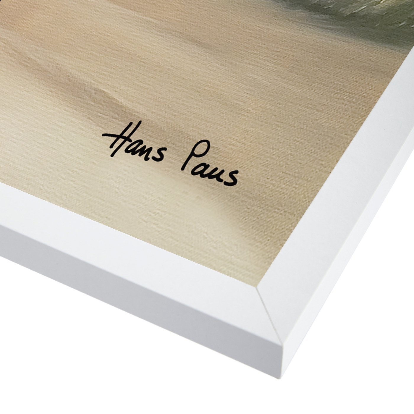 A Walk Along The Beach 7 By Hans Paus - Framed Print - Americanflat