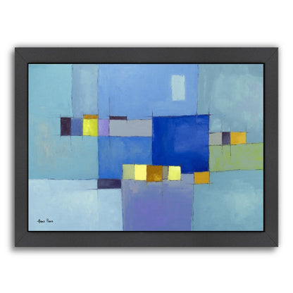 Abstract 7 By Hans Paus - Black Framed Print - Wall Art - Americanflat