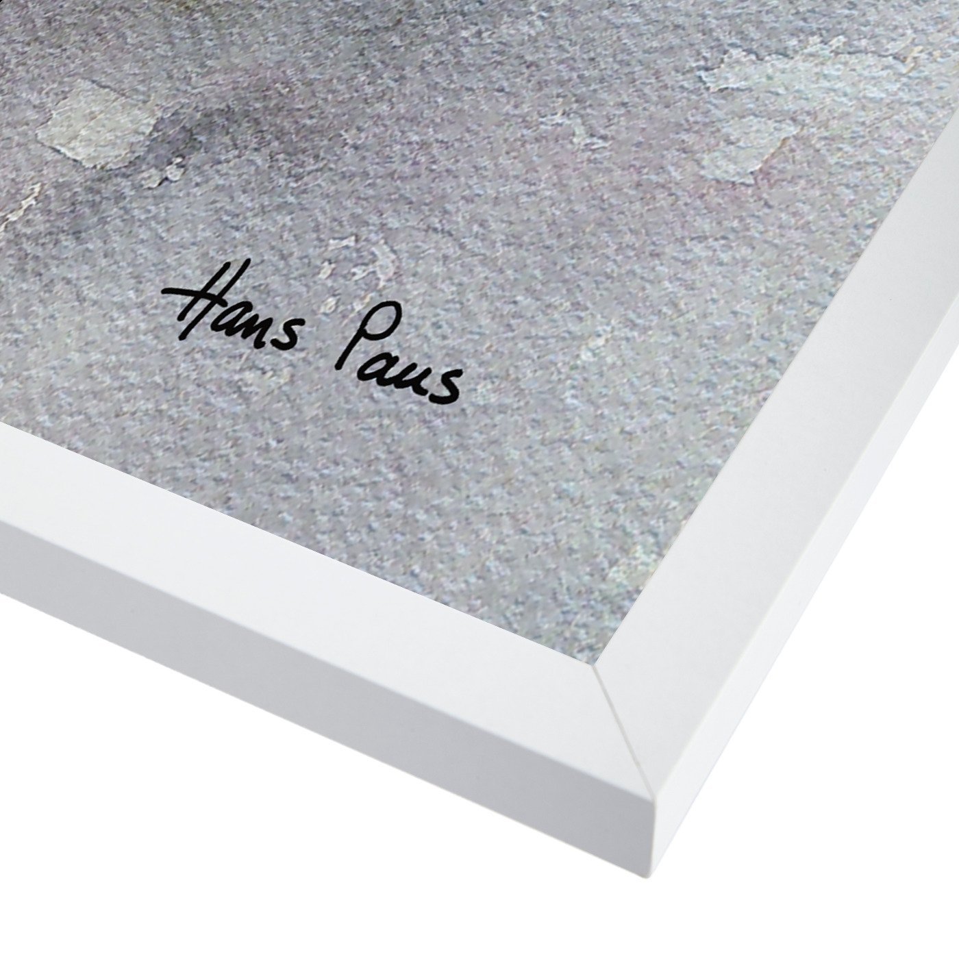 Boats 3 By Hans Paus - White Framed Print - Wall Art - Americanflat