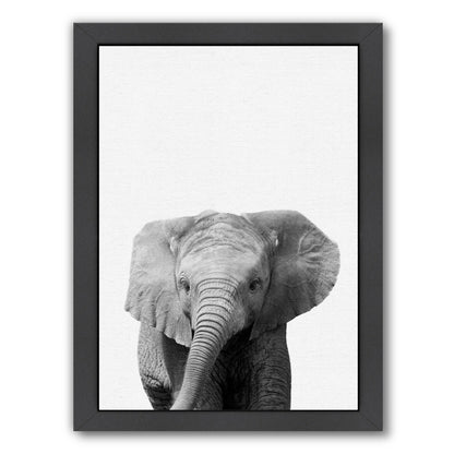 Elephant By Nuada - Black Framed Print - Wall Art - Americanflat