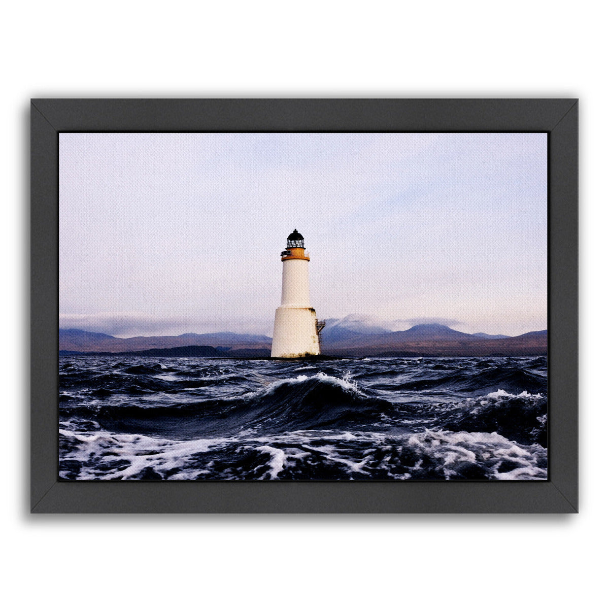 Lighthouse 2 By Nuada - Black Framed Print - Wall Art - Americanflat