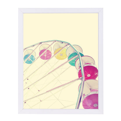 Candy Wheel By The Gingham Owl - Framed Print - Americanflat