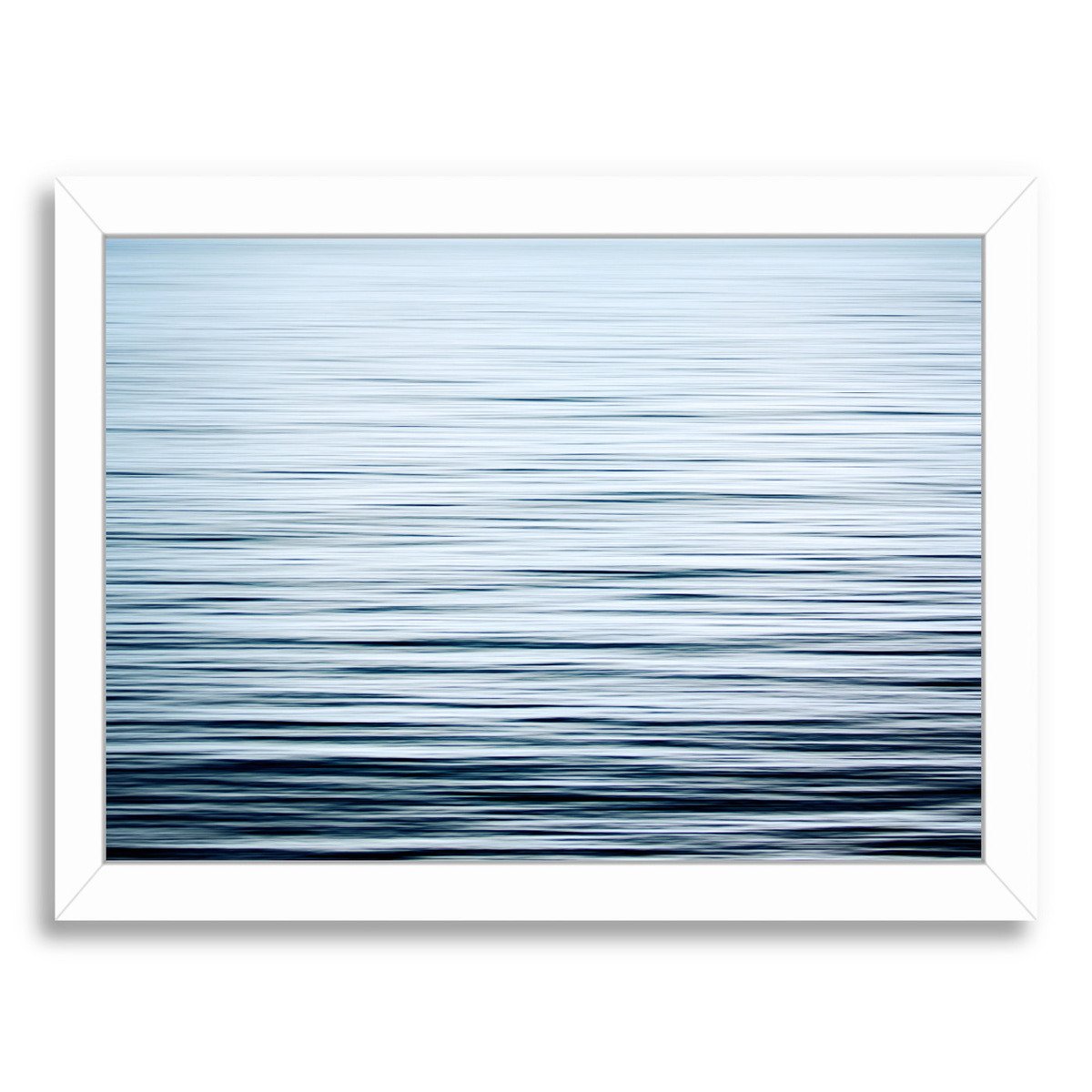 Liquid Blue Sea By The Gingham Owl - Framed Print - Americanflat