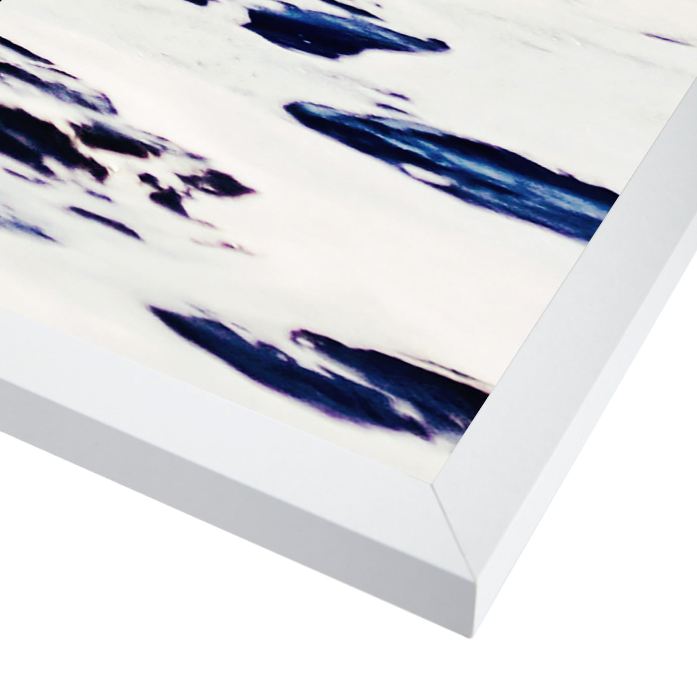 Ripple Effect By The Gingham Owl - White Framed Print - Wall Art - Americanflat