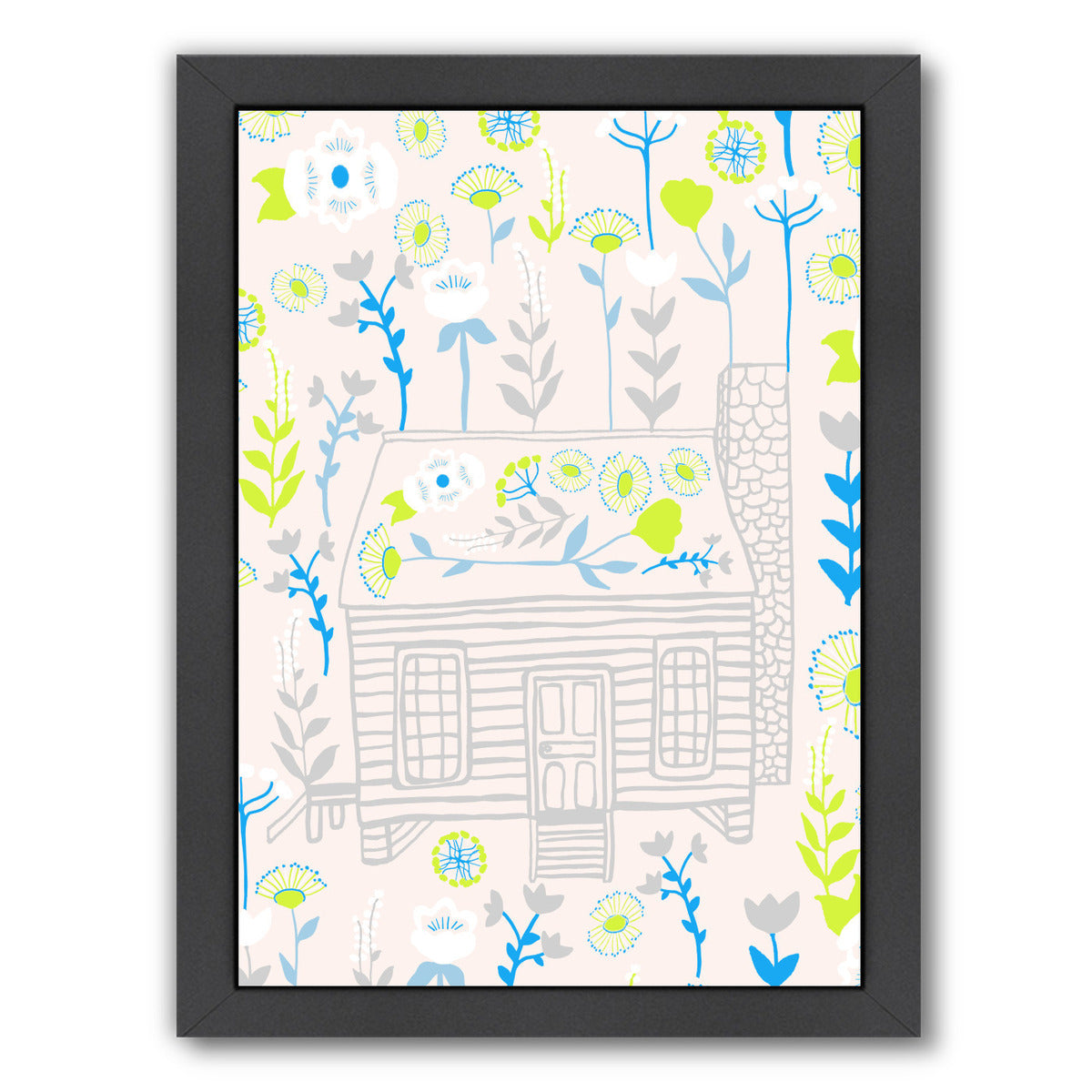 Countryside IV by Hope Bainbridge - Black Framed Print - Wall Art - Americanflat