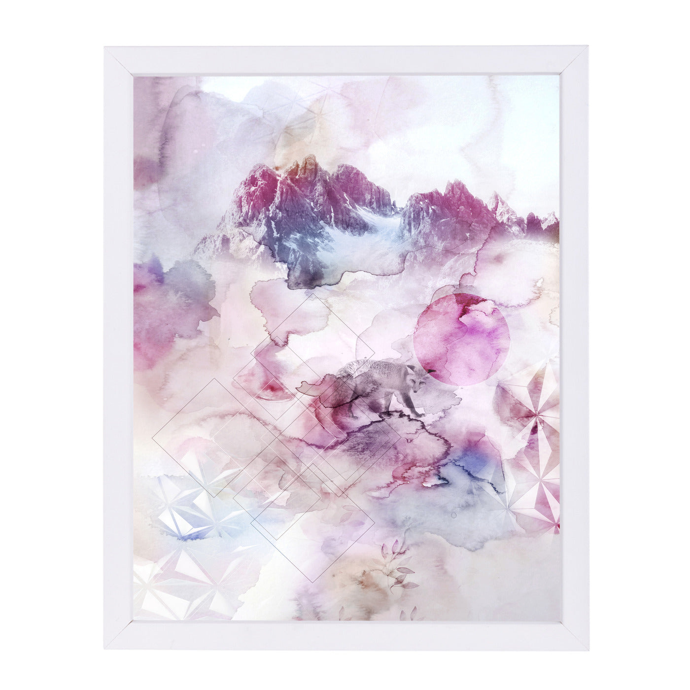 Dusk III by Hope Bainbridge - White Framed Print - Wall Art - Americanflat