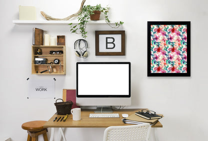 Floral Parade II by Hope Bainbridge - Black Framed Print - Wall Art - Americanflat